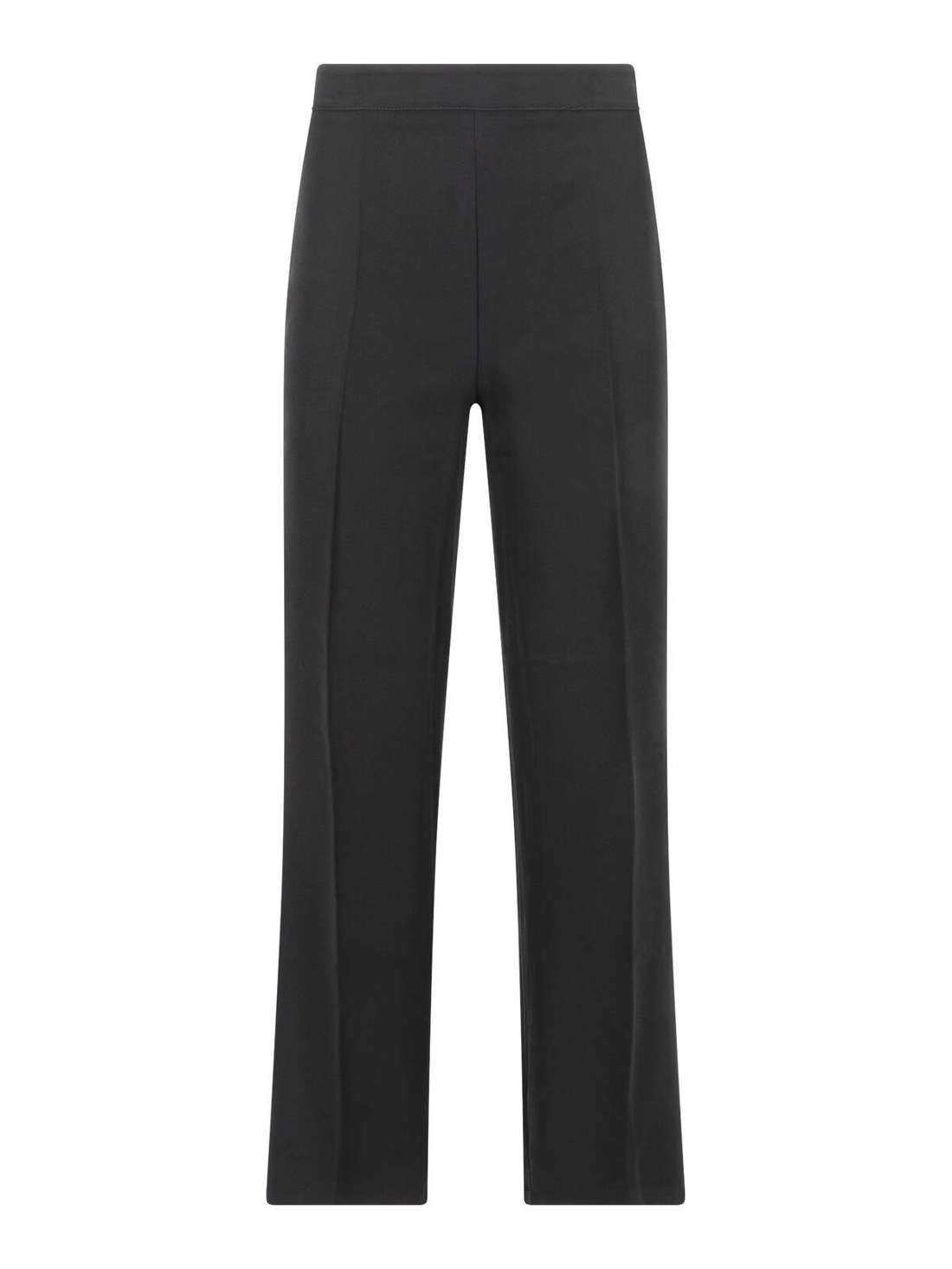 Расклешенные брюки со складками