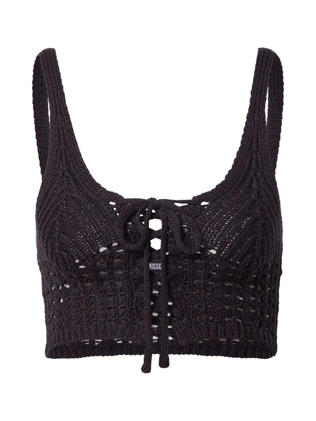 Вязаный топ