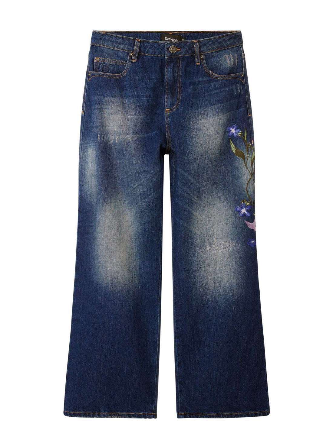 Расклешенные джинсы