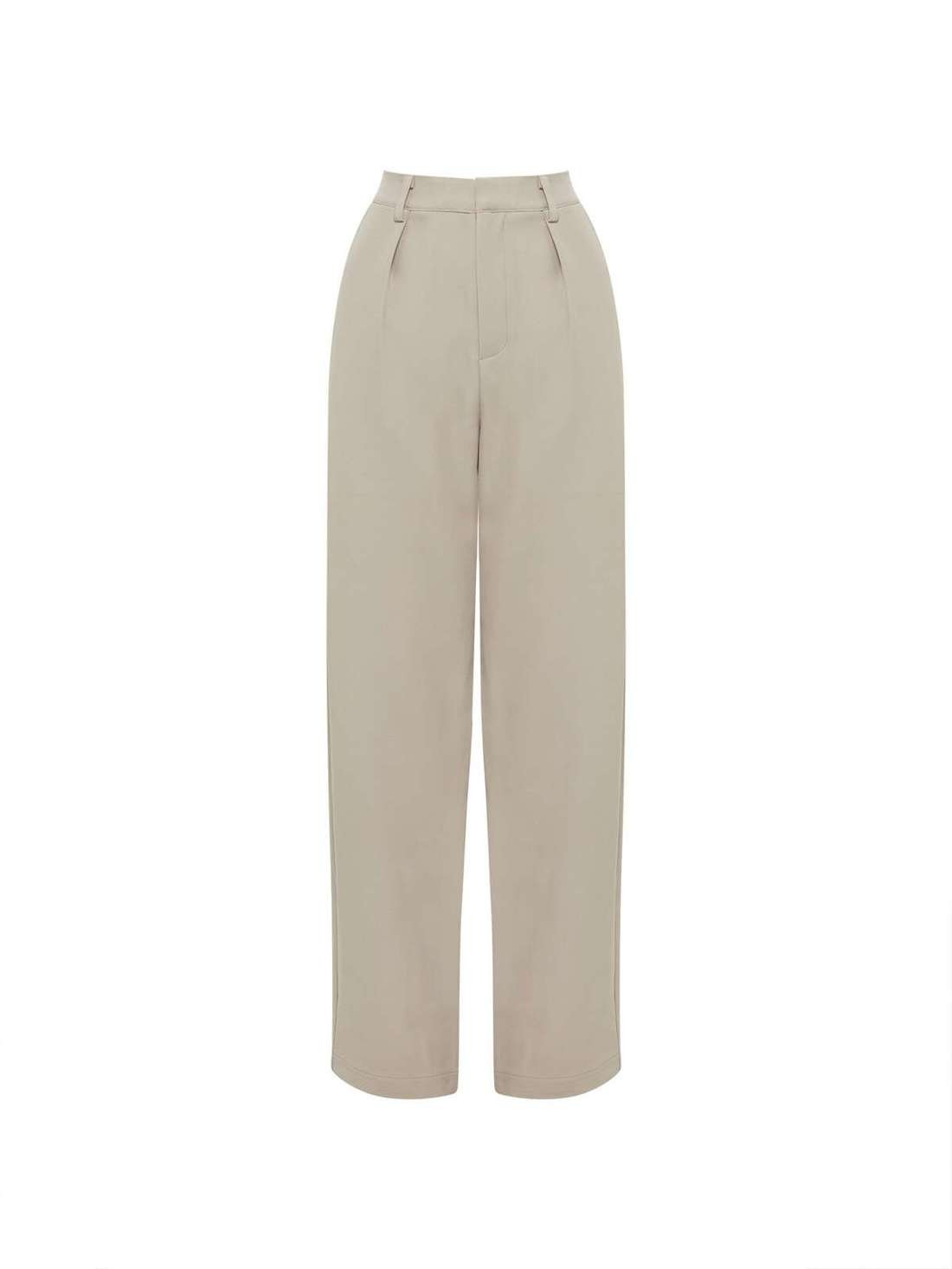 Широкие брюки со складками ANGELA