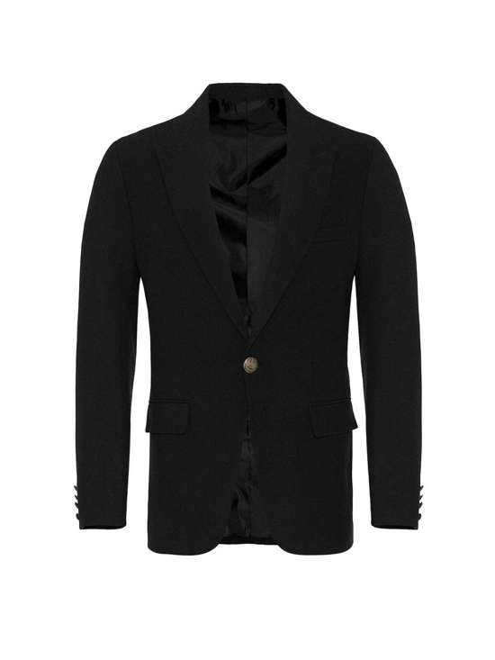 Деловой пиджак приталенного кроя