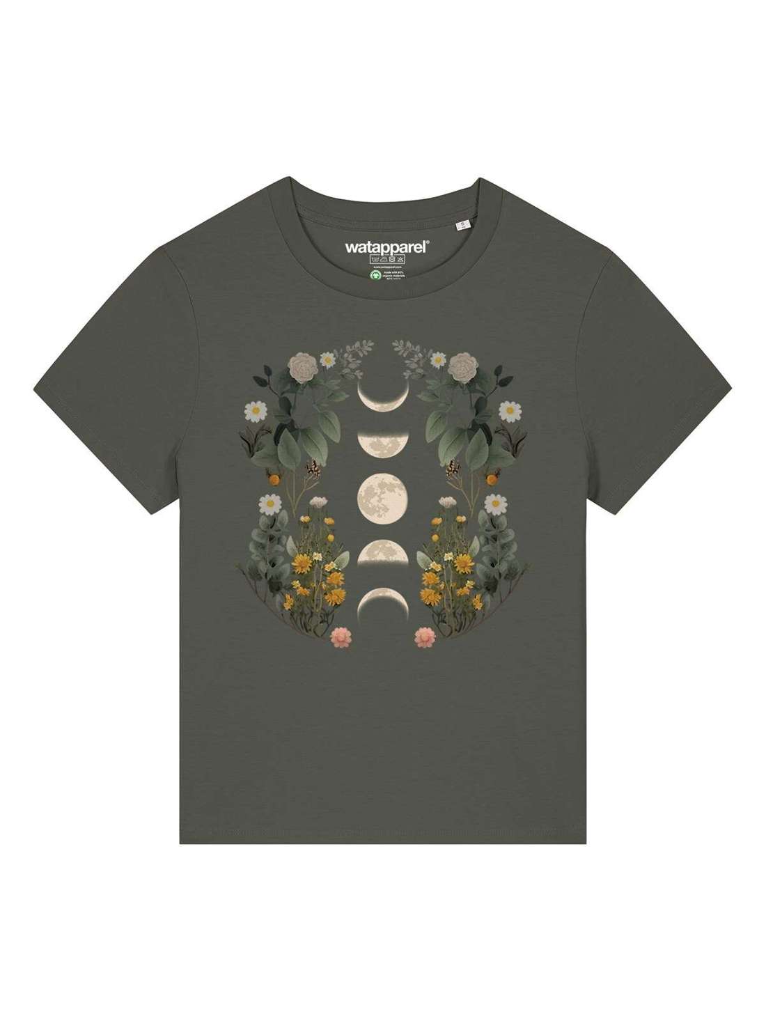 Футболка Moonphases & Flower
