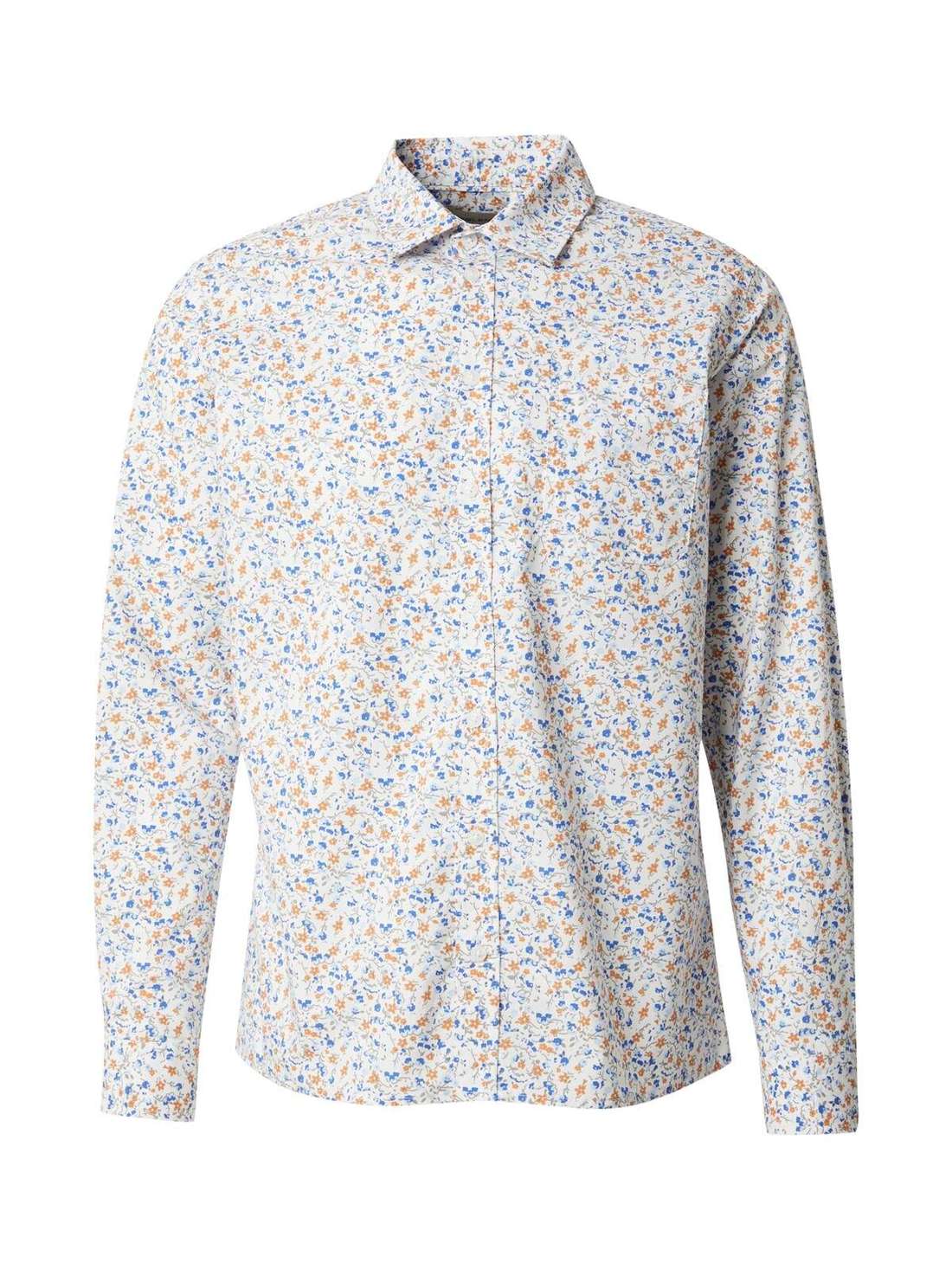 Рубашка узкого кроя