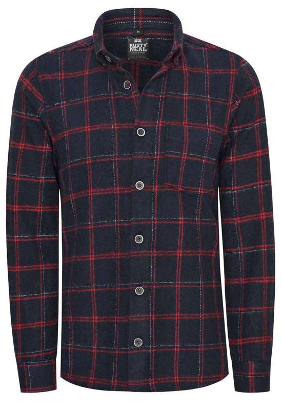 Рубашка узкого кроя