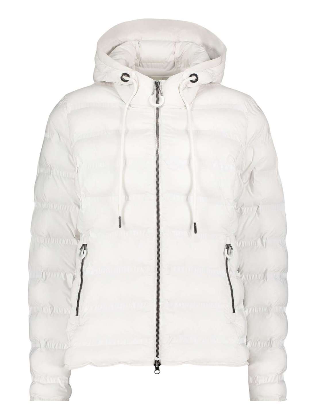 Стеганая куртка с капюшоном