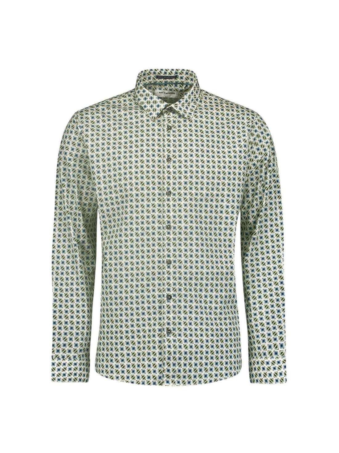 Рубашка узкого кроя