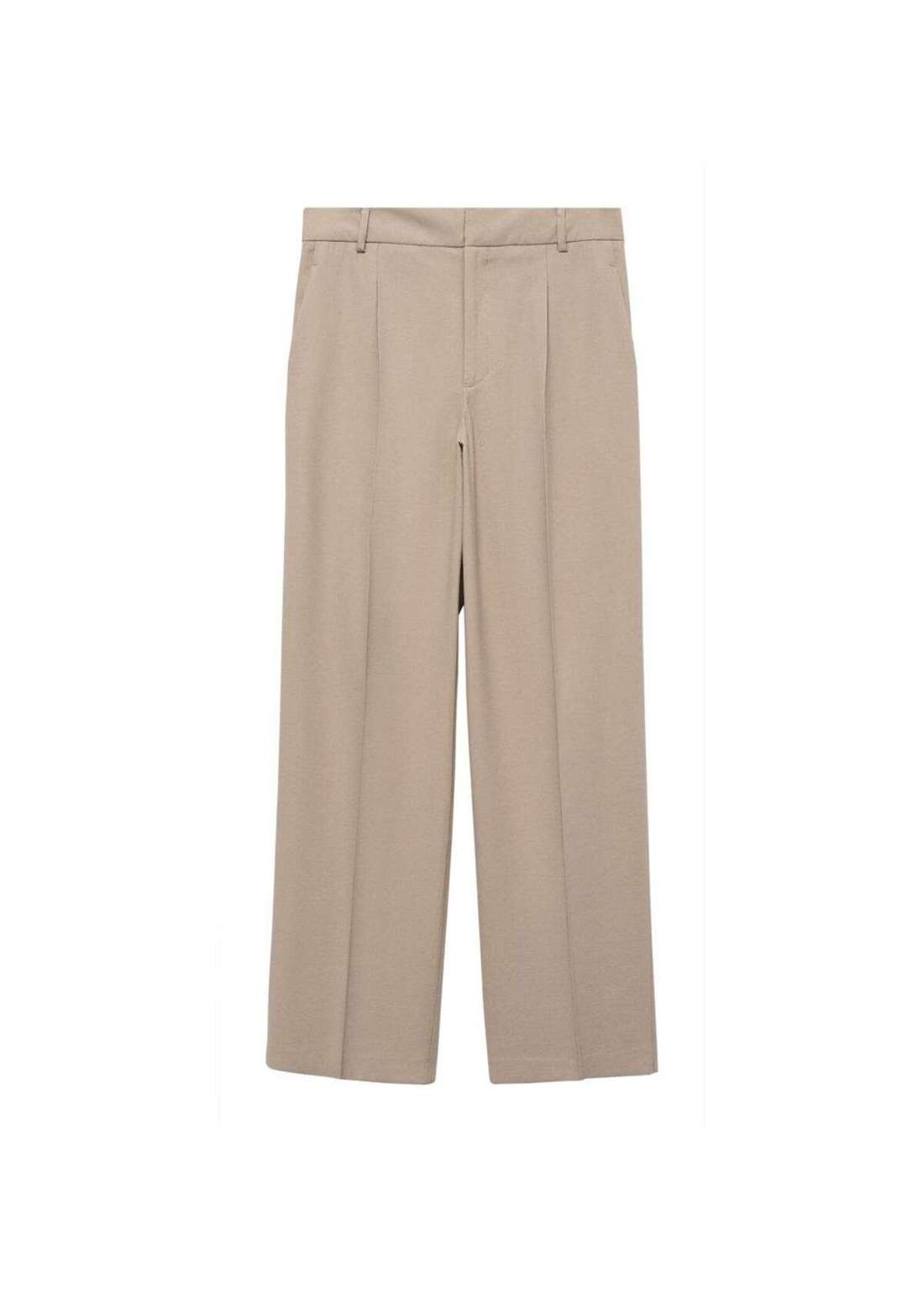 Брюки свободного кроя со складками Cesar