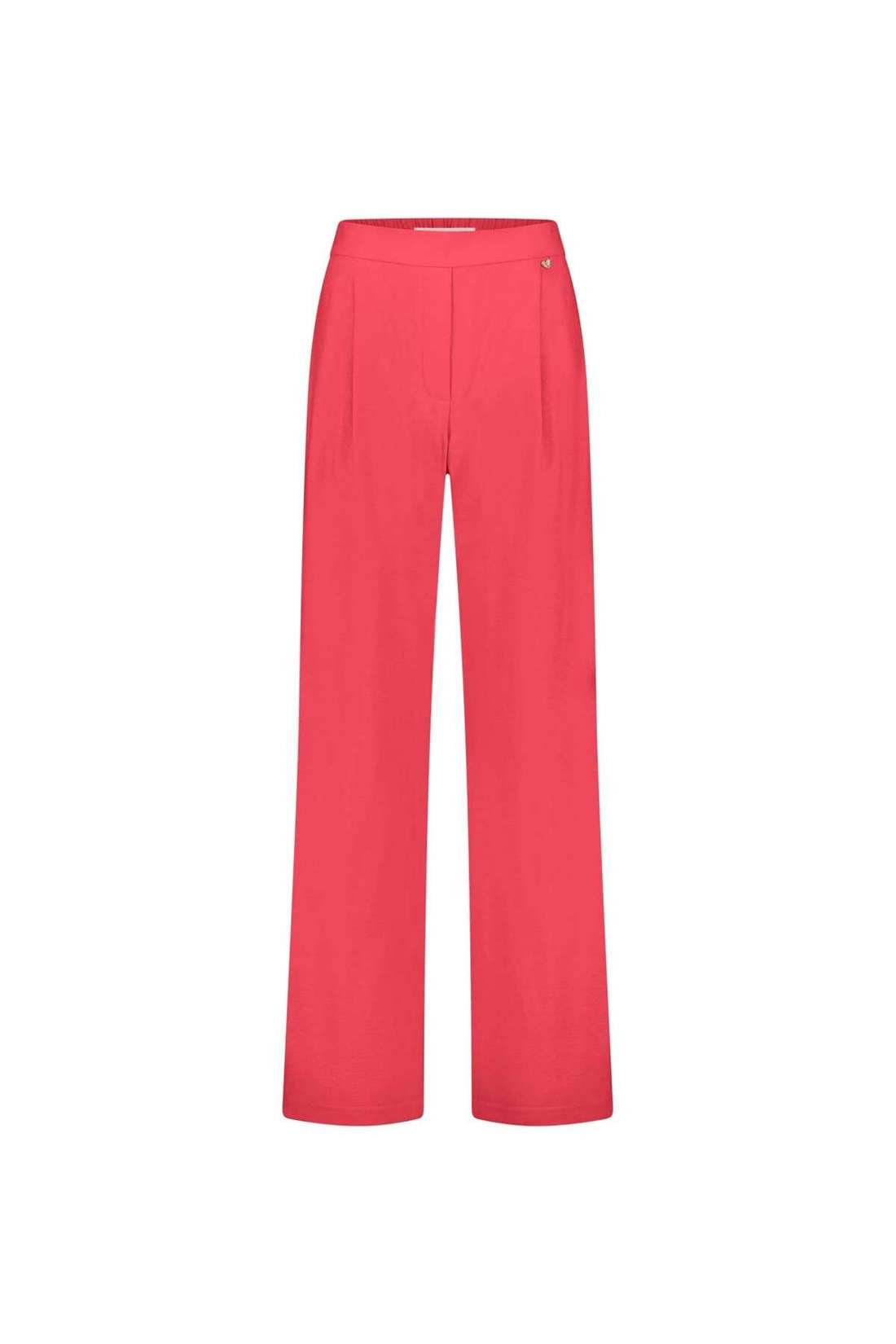 Брюки свободного кроя со складками