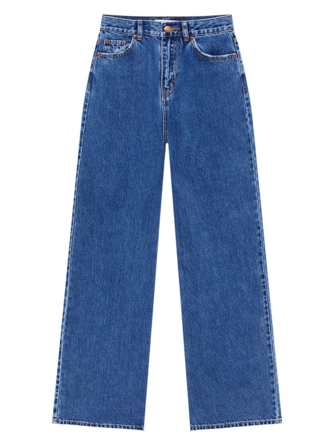 Широкие джинсы