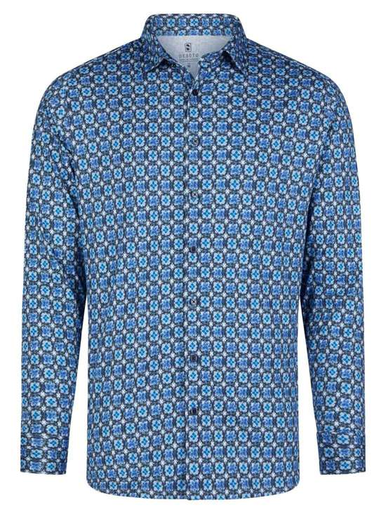 Рубашка узкого кроя