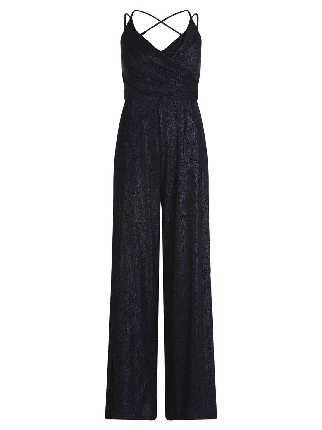 комбинезон с V-образным вырезом