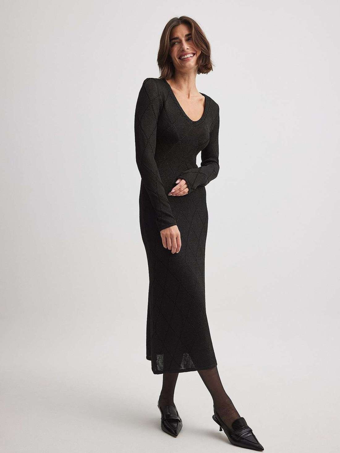 Трикотажное платье