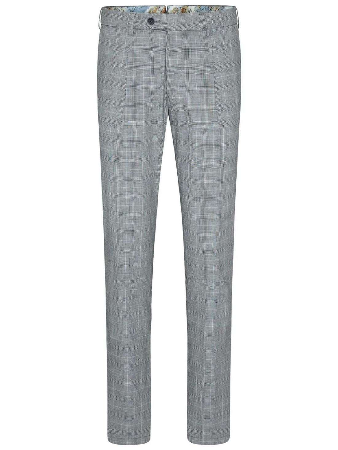 Зауженные брюки со складками Leo