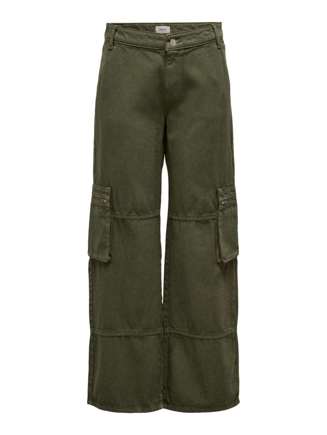 Широкие брюки-карго