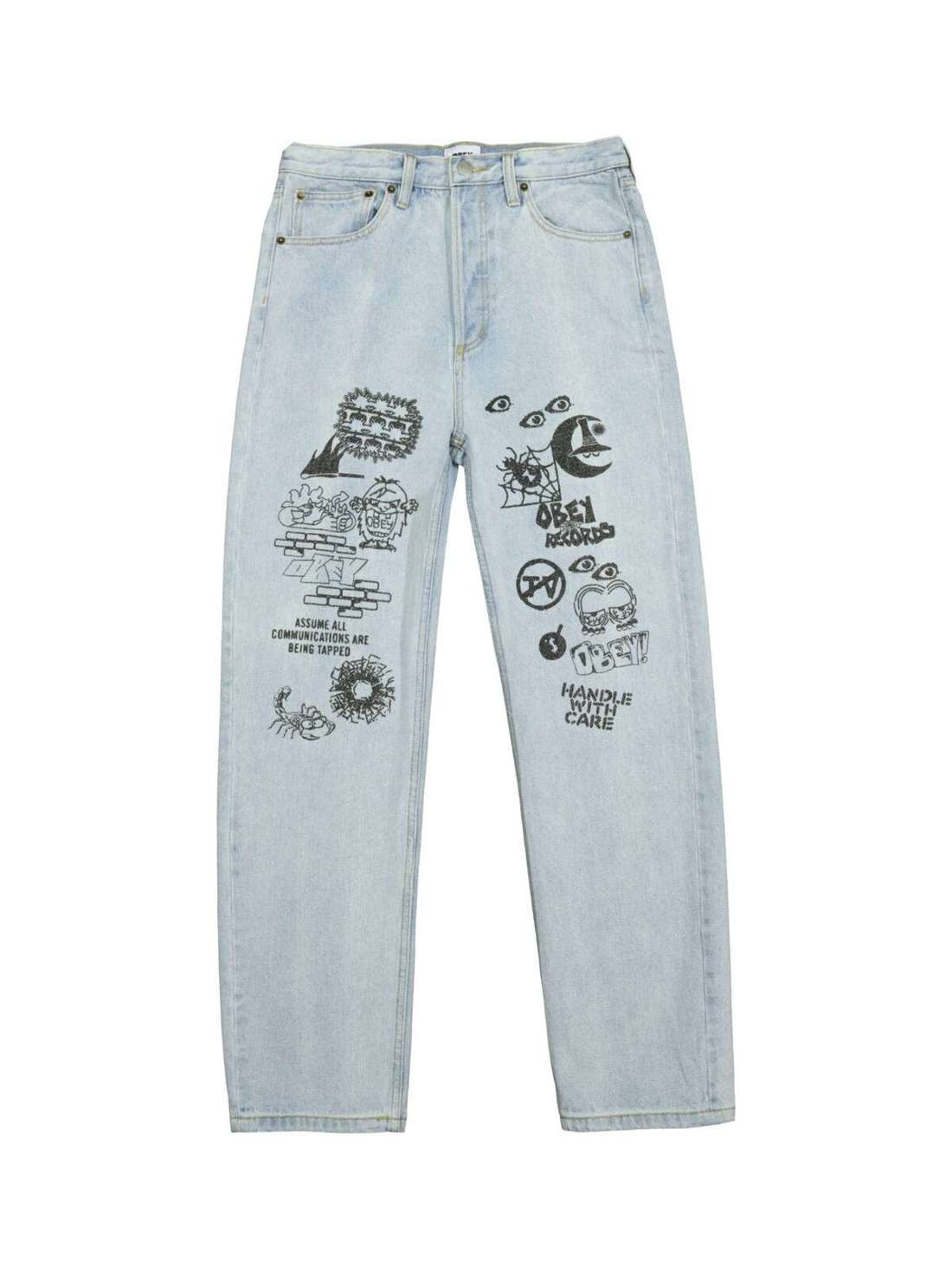 Джинсы свободного кроя