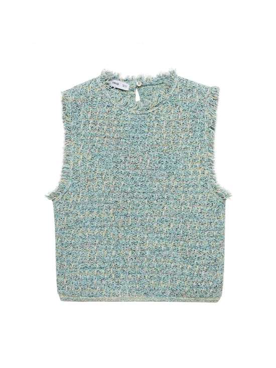 Вязаный топ