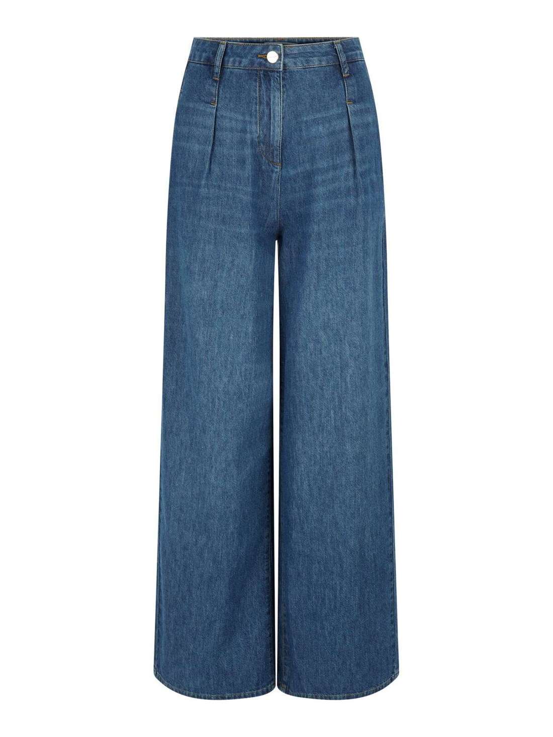 Широкие джинсы