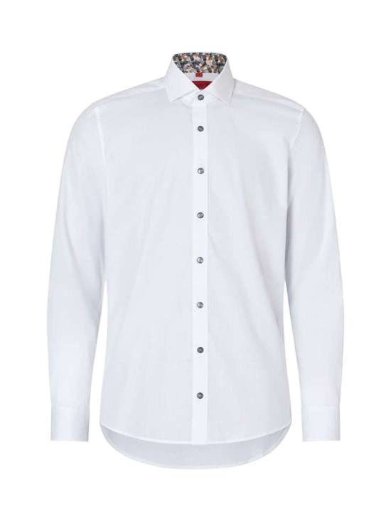 Деловая рубашка узкого кроя