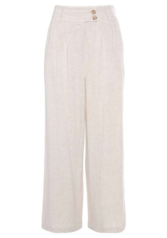 Широкие брюки со складками