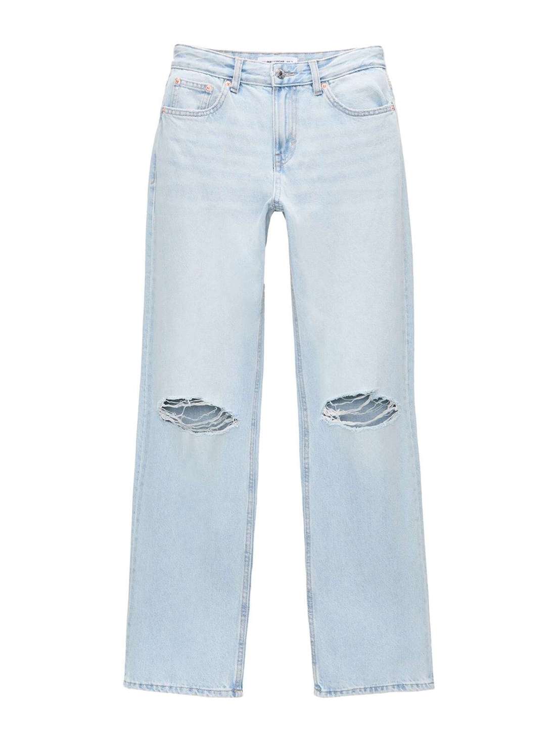 Джинсы свободного кроя