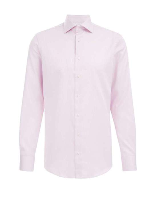 Деловая рубашка узкого кроя