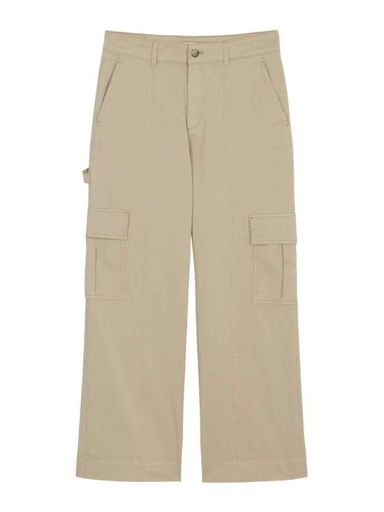 Брюки-карго свободного кроя