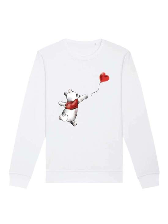 Свитшот Disney Winnie the Pooh & Balloon Puh der Bär (GOTS)