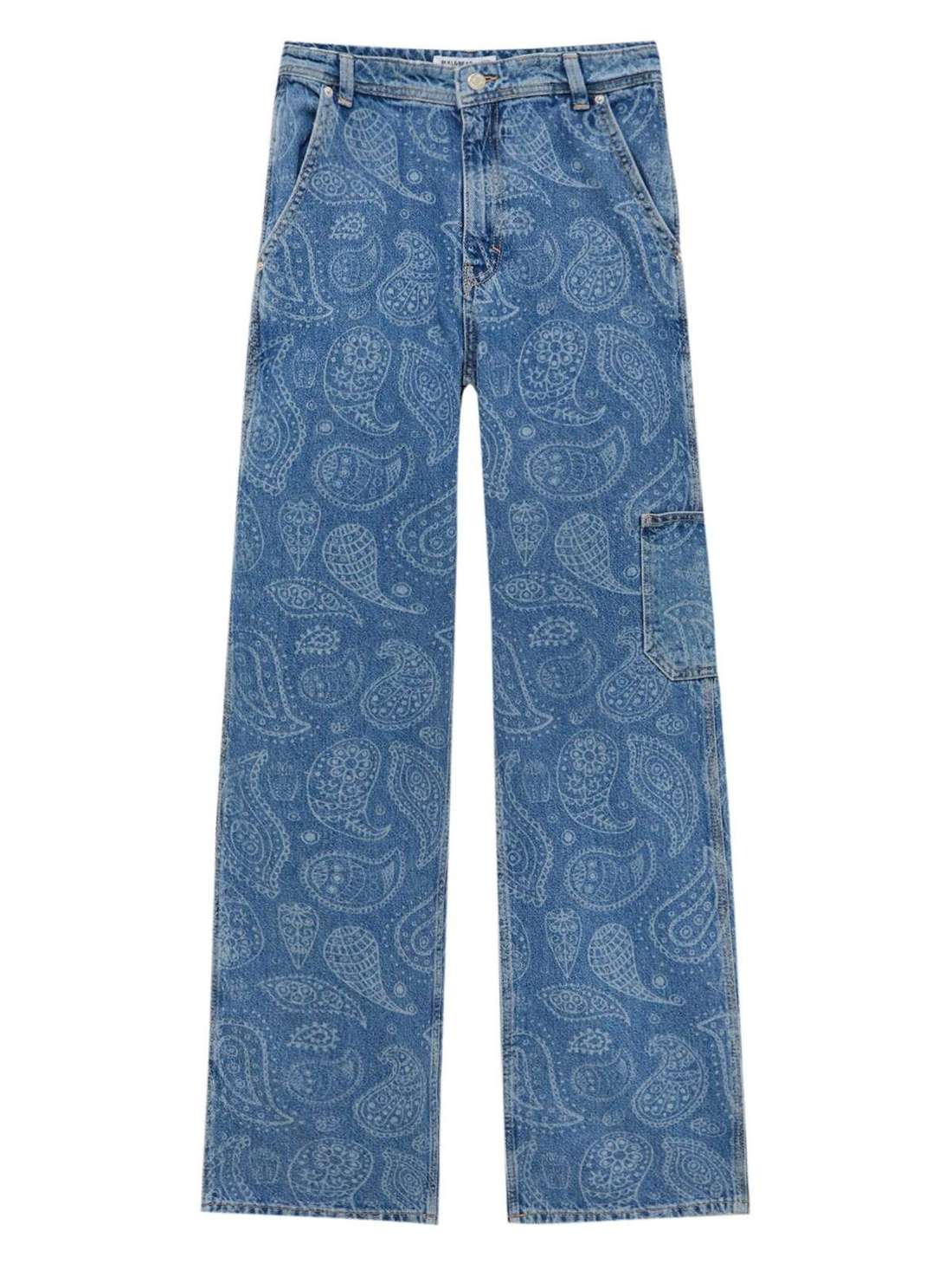 Широкие джинсы