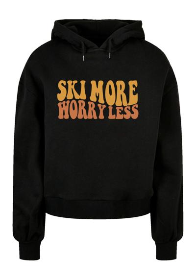 Свитшот Ski More Worry Less