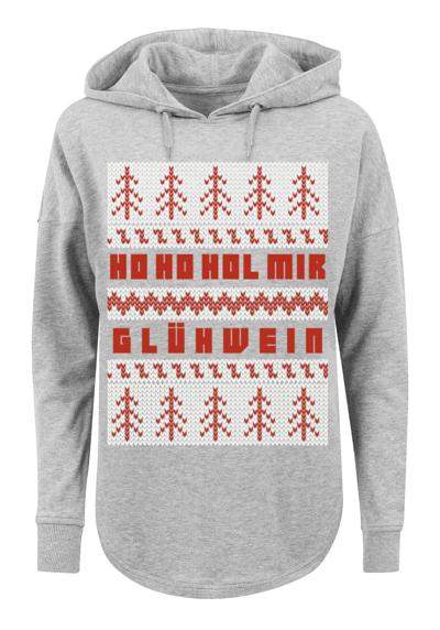 Свитшот Ho Ho Hol mir Glühwein Weihnachten