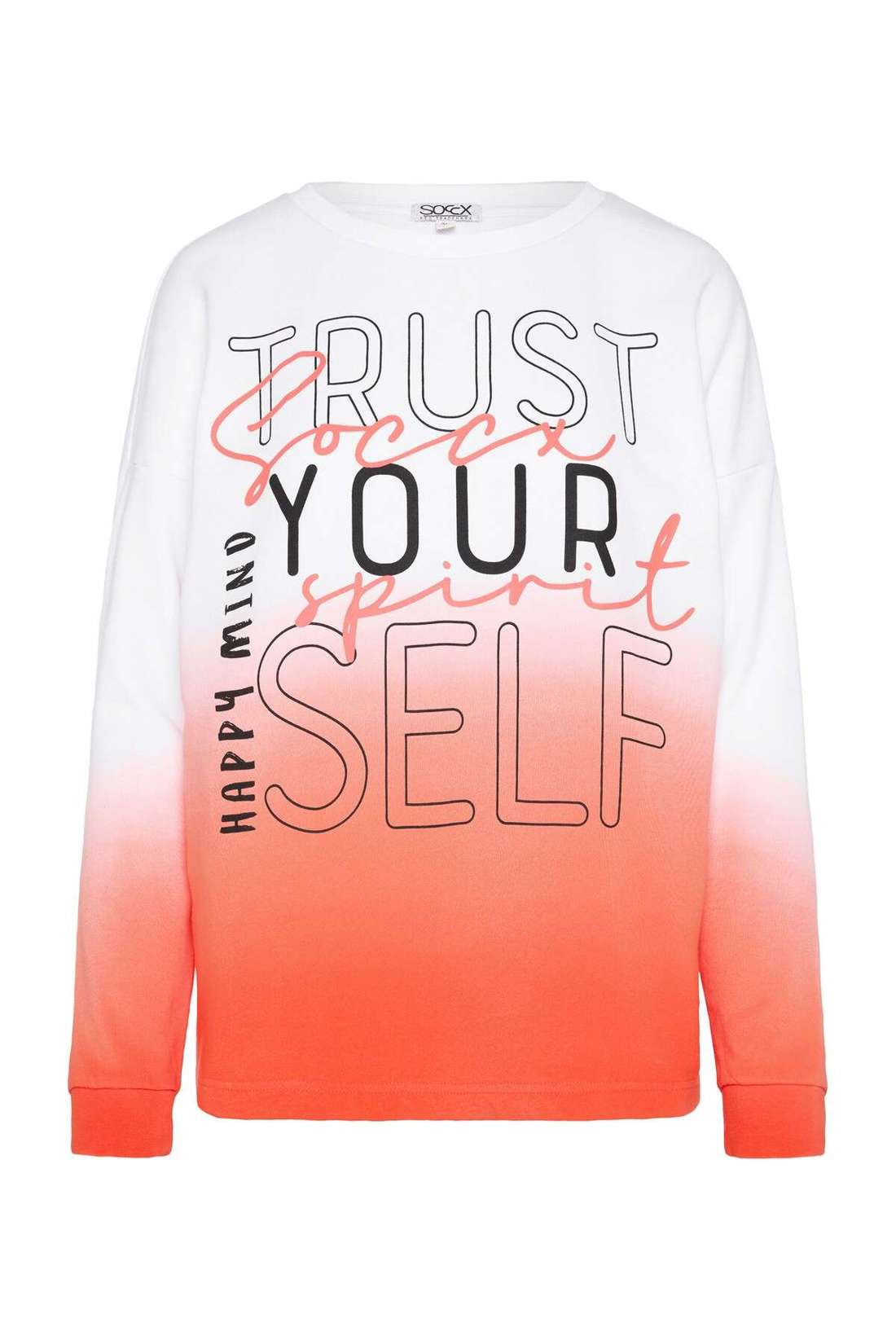 Толстовка Dip Dye с надписью