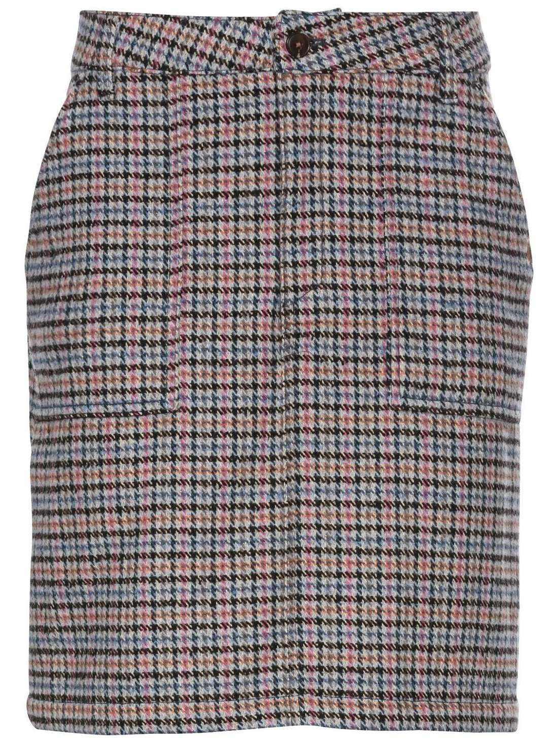 Юбка с клетчатым узором