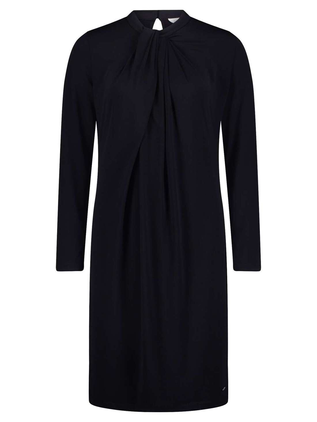 Платье из джерси с длинными рукавами