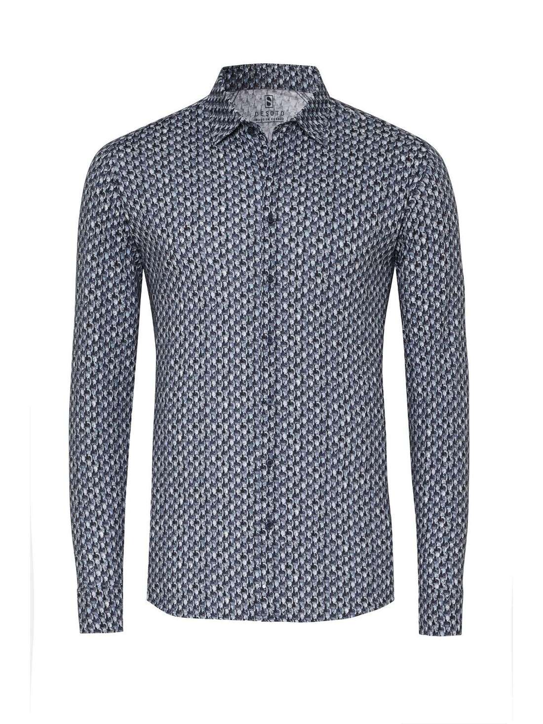 Рубашка узкого кроя