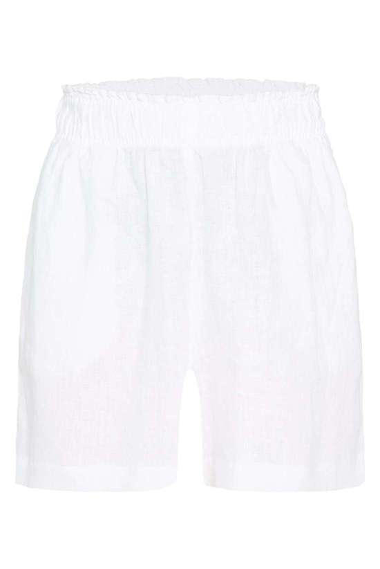 Шорты свободного кроя из льна