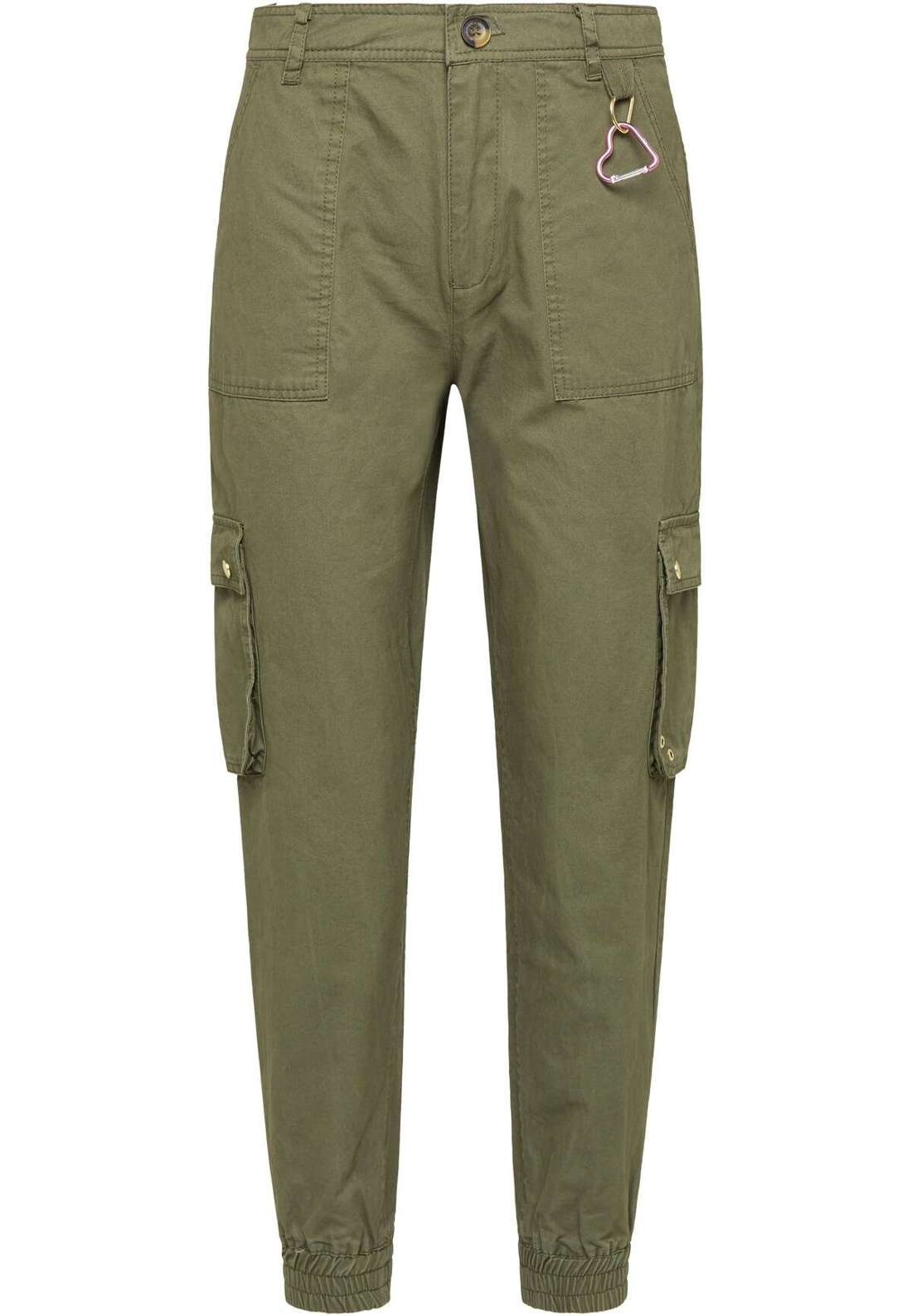 Зауженные брюки-карго