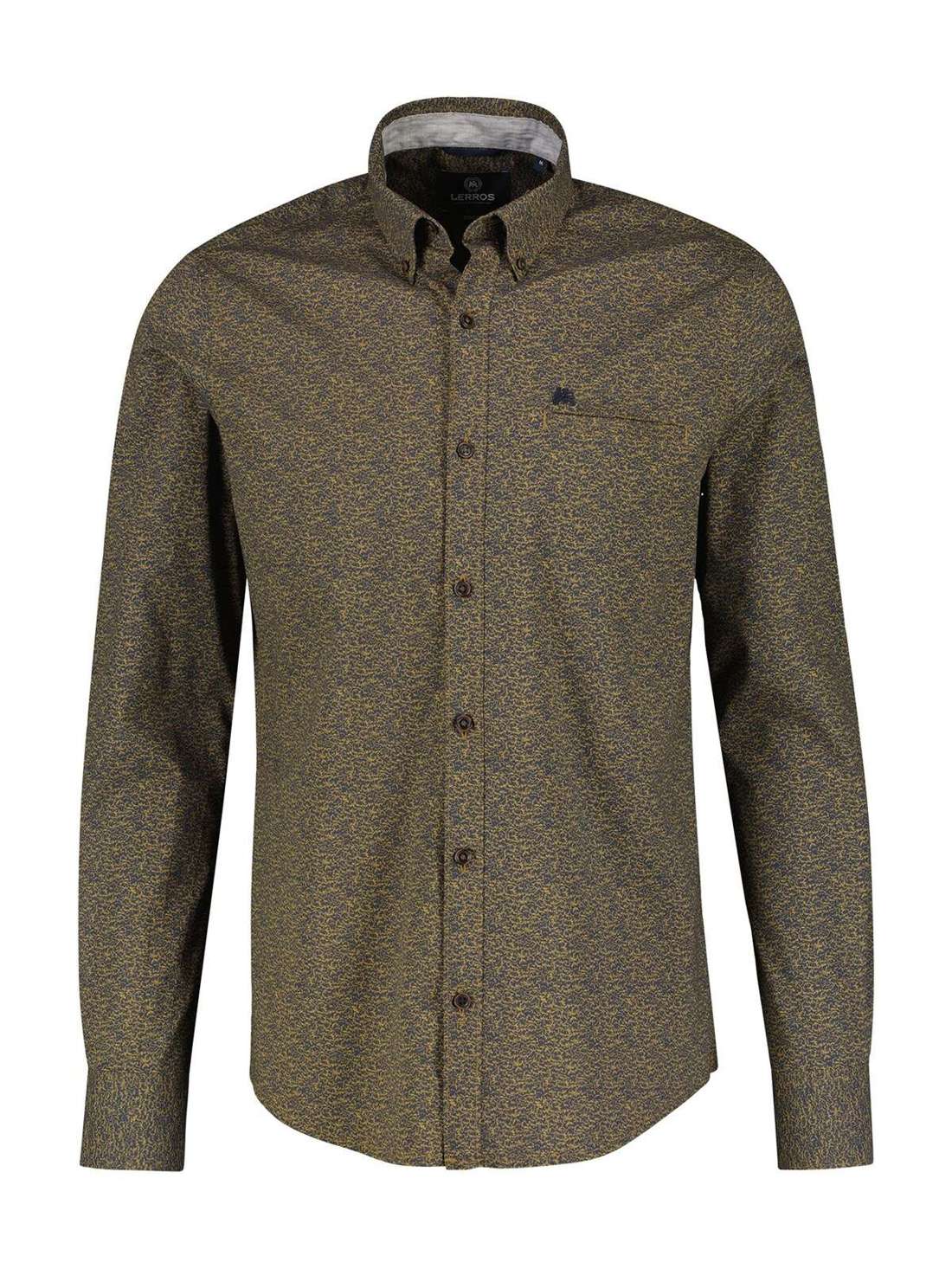 Деловая рубашка стандартного кроя