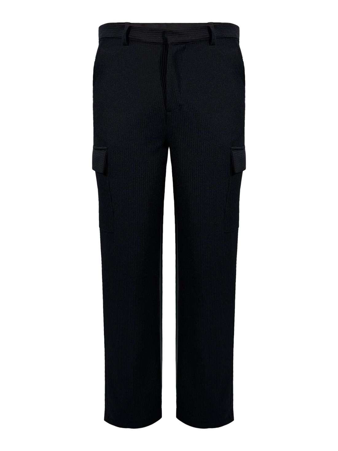 Брюки-карго свободного кроя