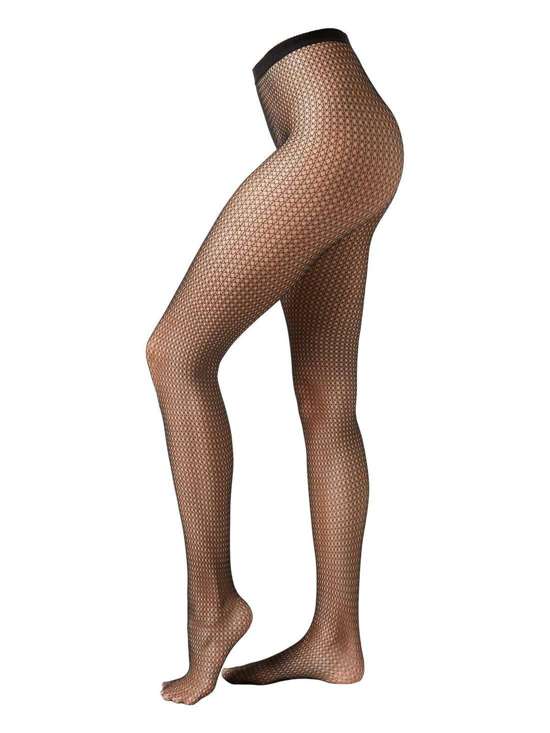 Прозрачные колготки Flower