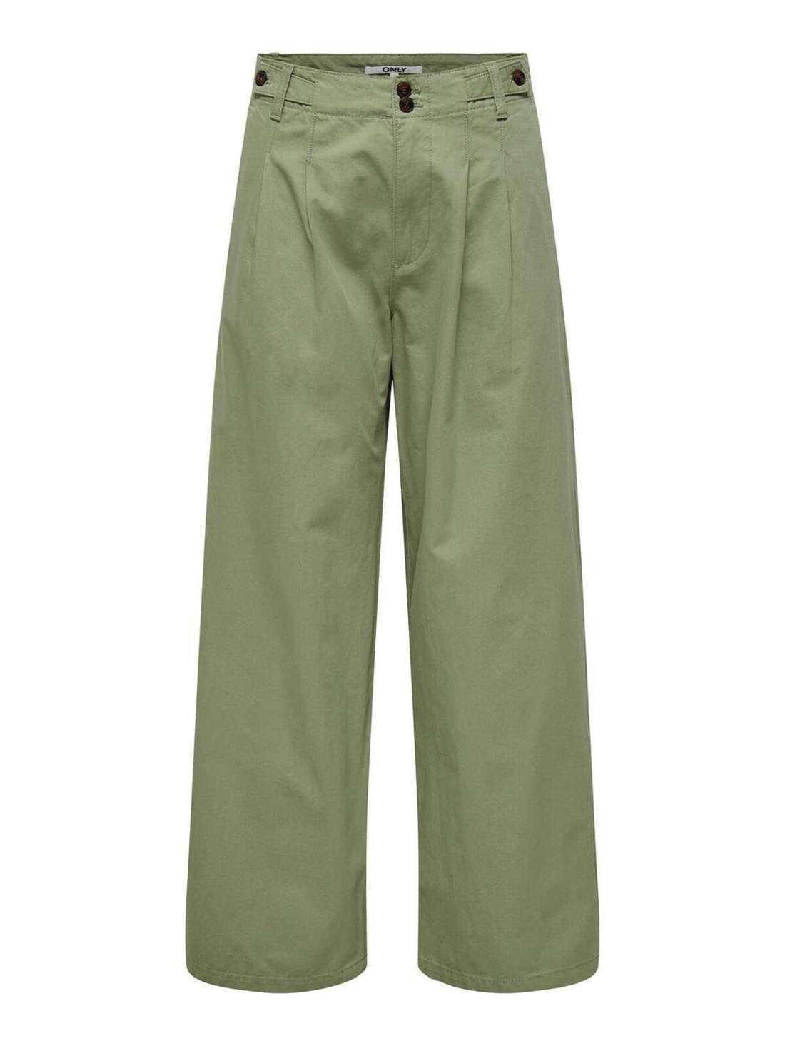 Широкие брюки со складками