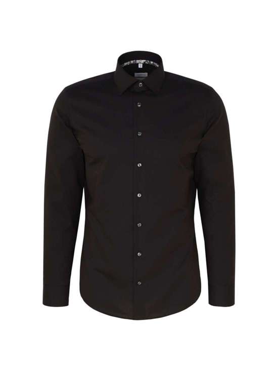 Деловая рубашка узкого кроя