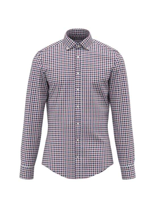 Деловая рубашка узкого кроя