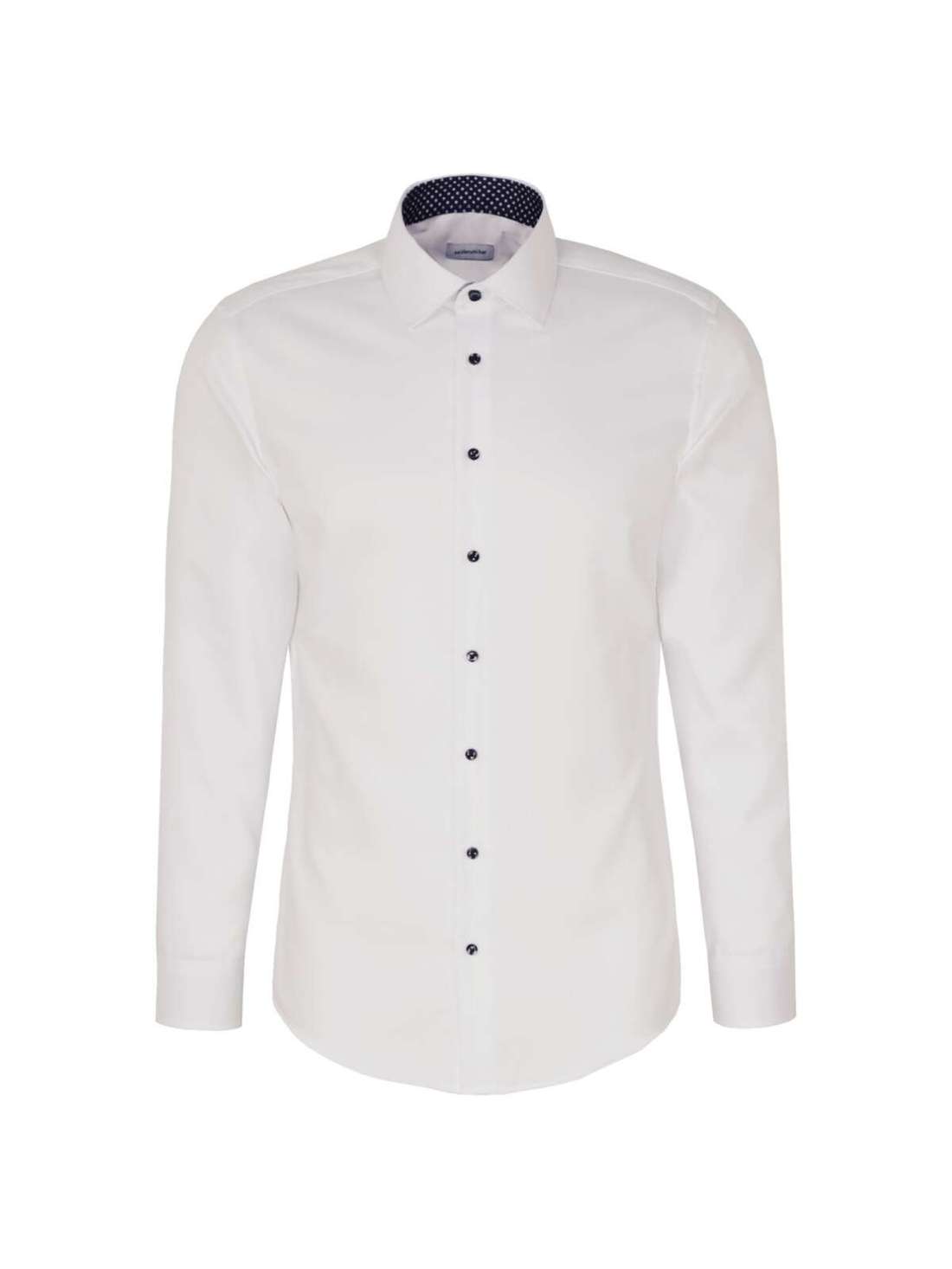 Деловая рубашка узкого кроя