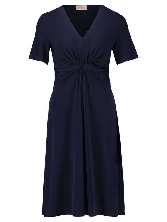 Платье из джерси с рюшами