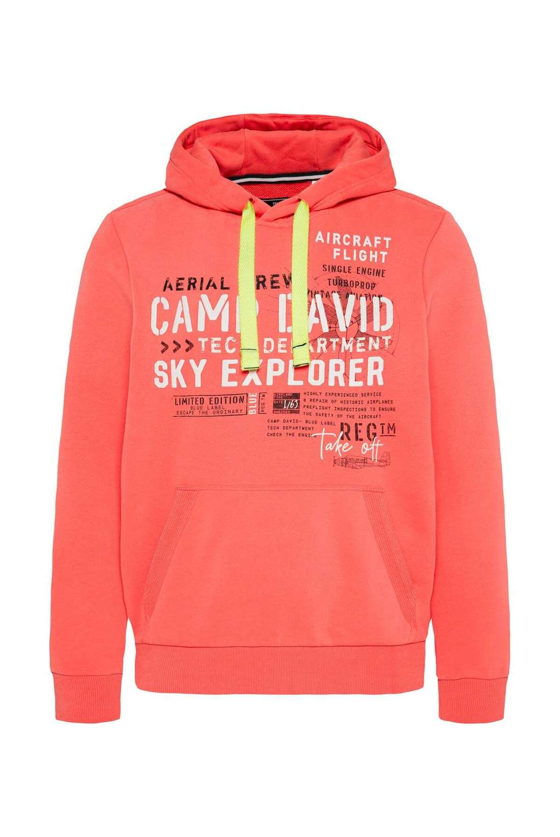 Толстовка с рисунком и карманом-кенгуру