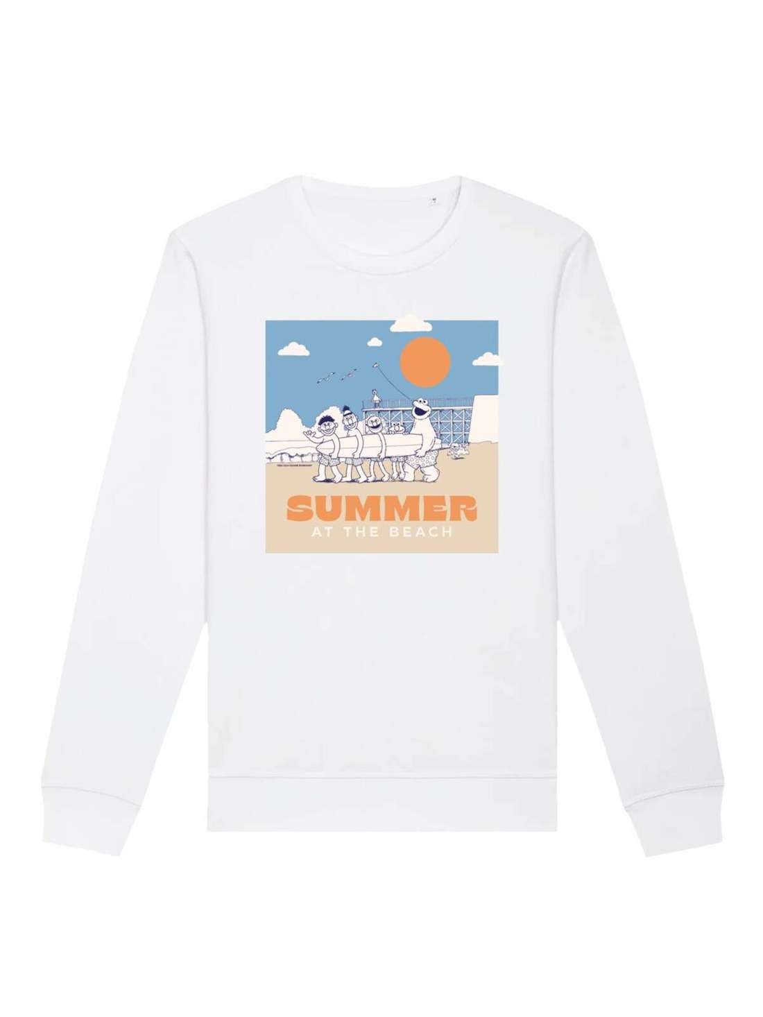 Свитшот Sesamstraße Summer at the Beach
