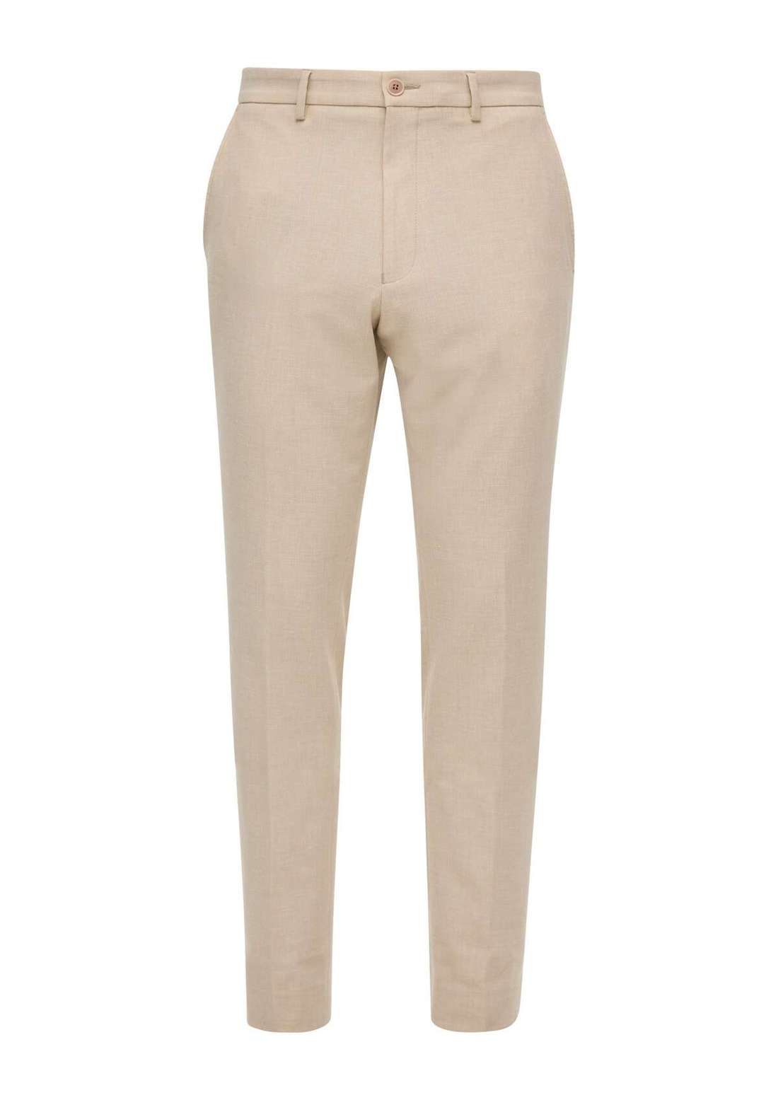 Узкие брюки со складками