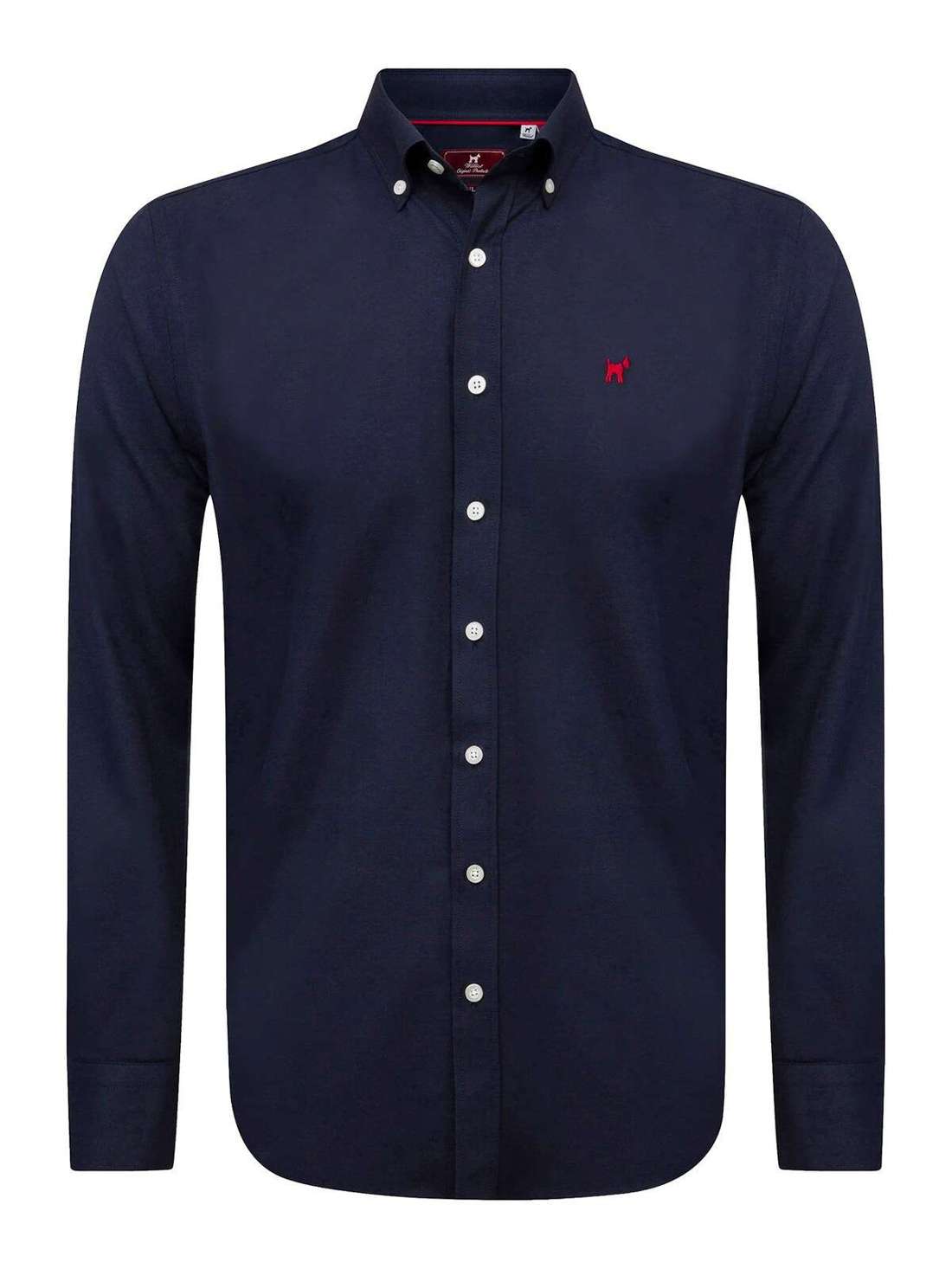 Рубашка узкого кроя