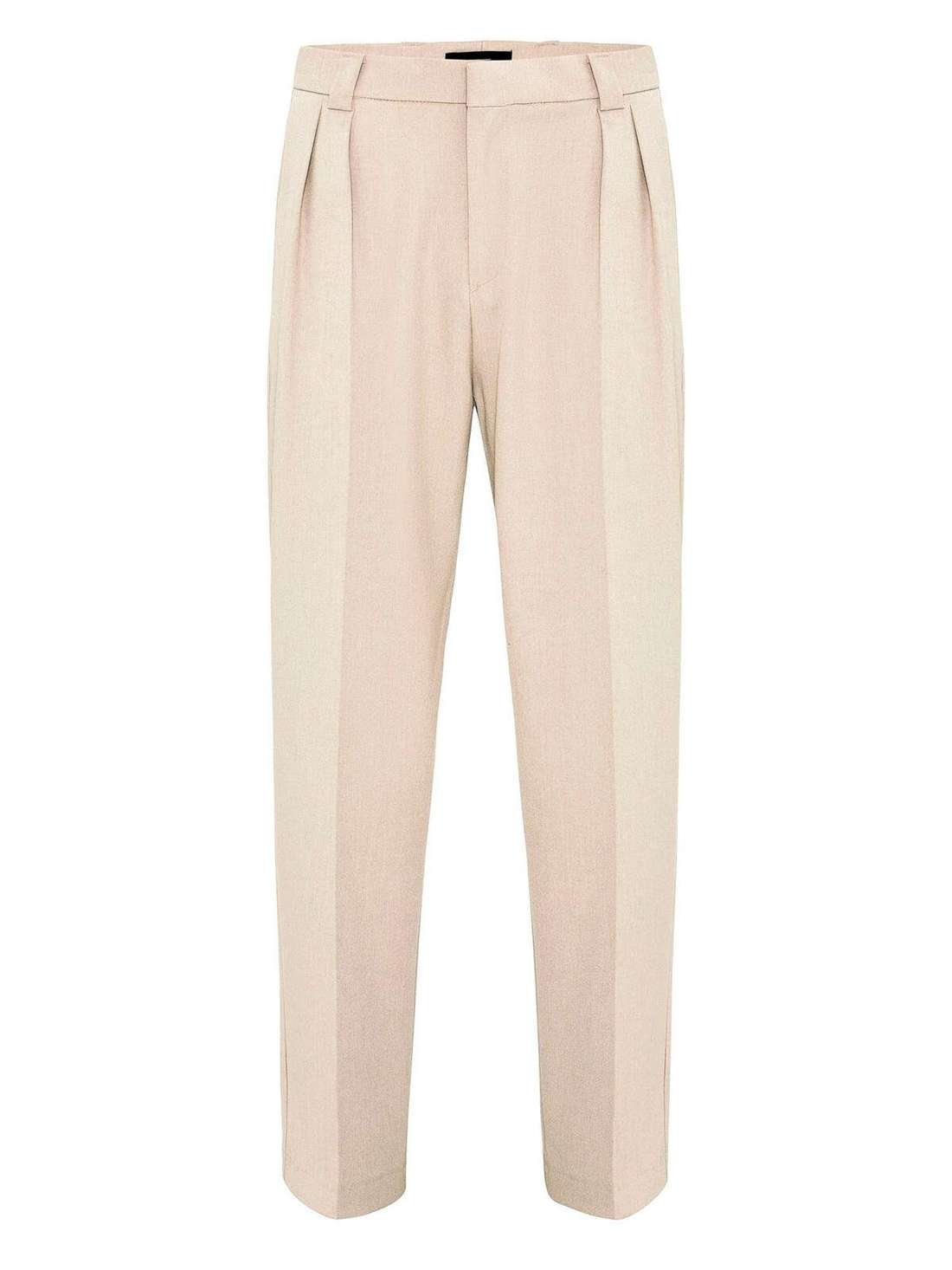 Брюки с обычными складками