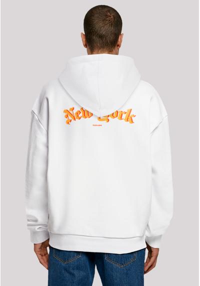 Толстовка с капюшоном New York Orange OVERSIZE HOODIE
